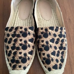 Banana Republic animal print espadrilles
